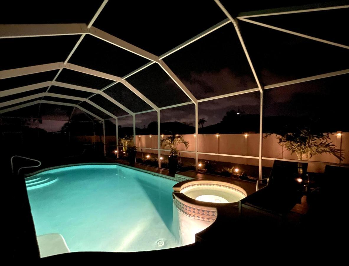 Villa-Haze, Lots Of Privacy, Solar & Electric Heated Pool And Spa Cape Coral Eksteriør billede